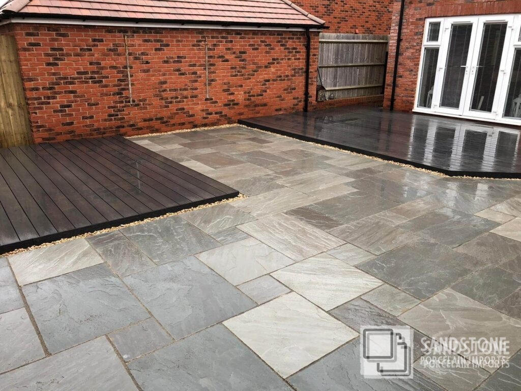 How to Choose Between Riven Sandstone and Sawn Sandstone for Your Garden Patio